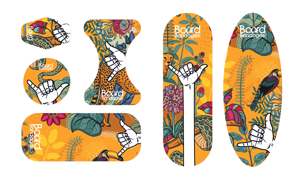 Longboard Shaka Jungle