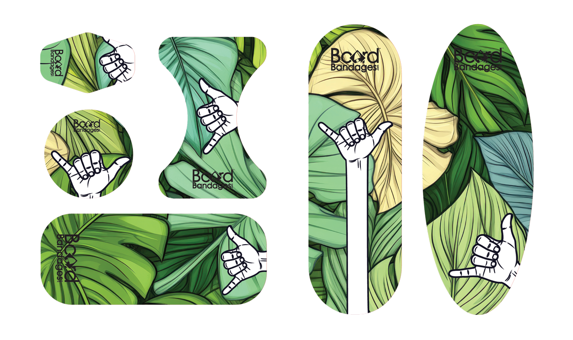 Longboard Shaka Go Green