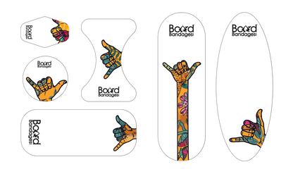 Longboard Shaka Jungle Flip