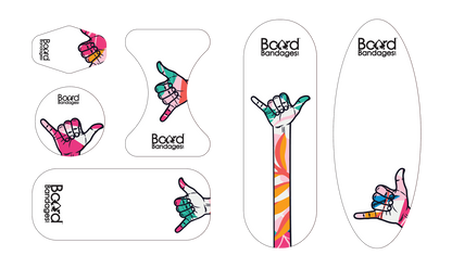 Longboard Shaka Pinky Flip