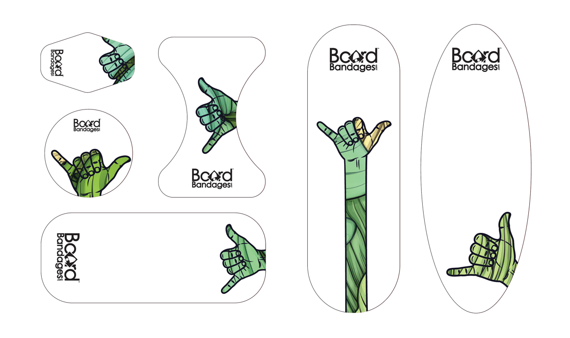 Longboard Shaka Go Green Flip