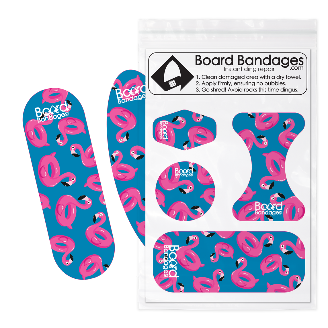 Longboard Flamingo Party