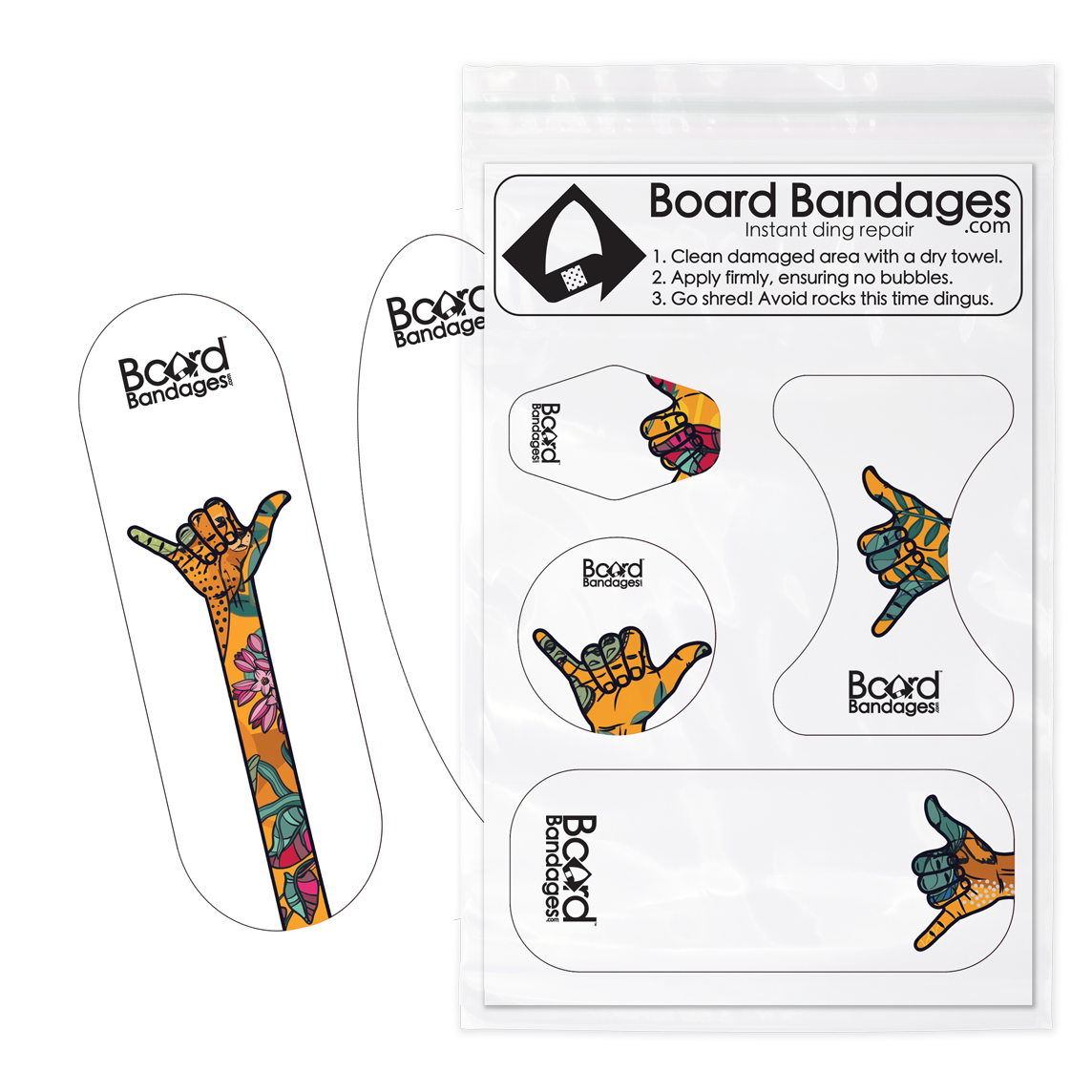 Longboard Shaka Jungle Flip