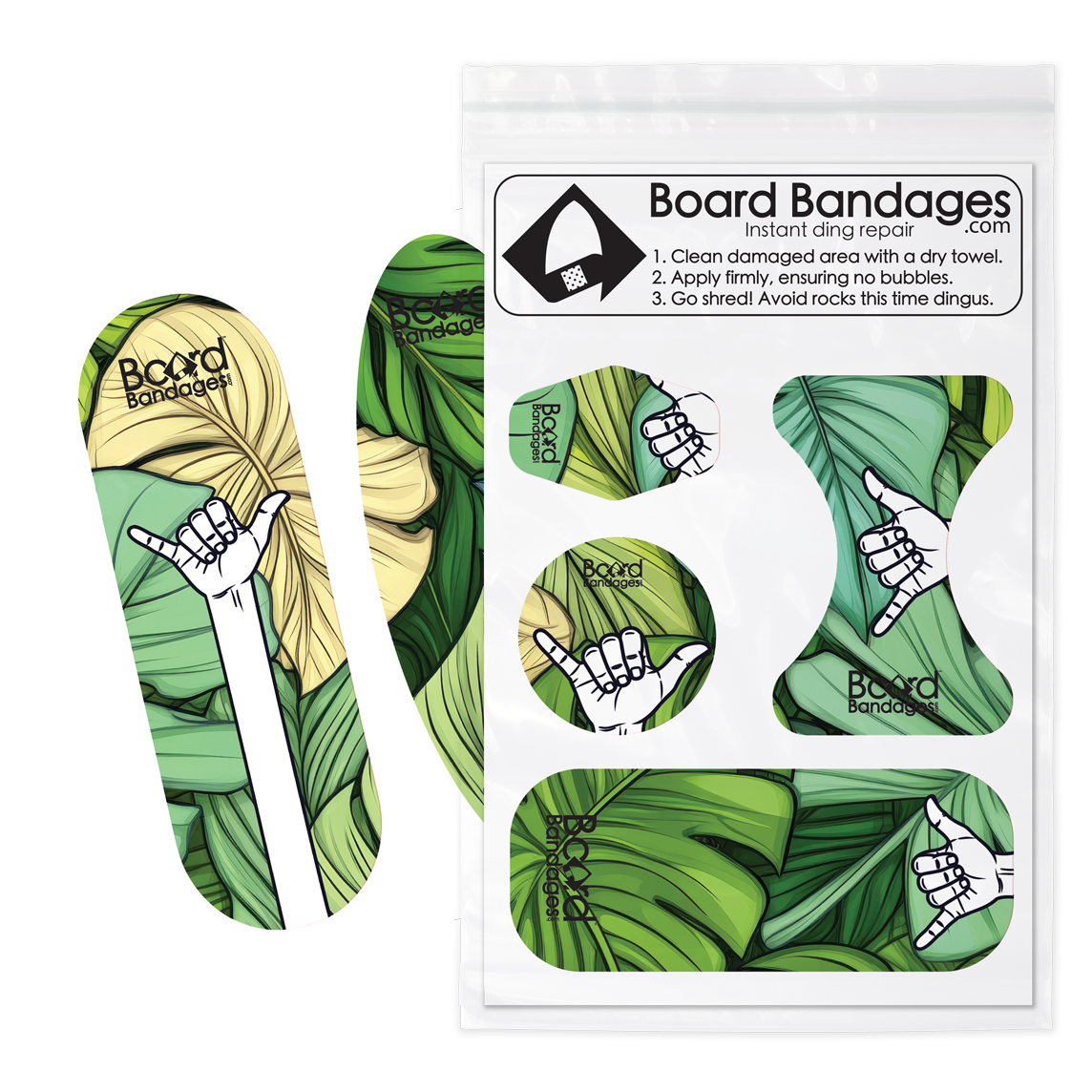 Longboard Shaka Go Green