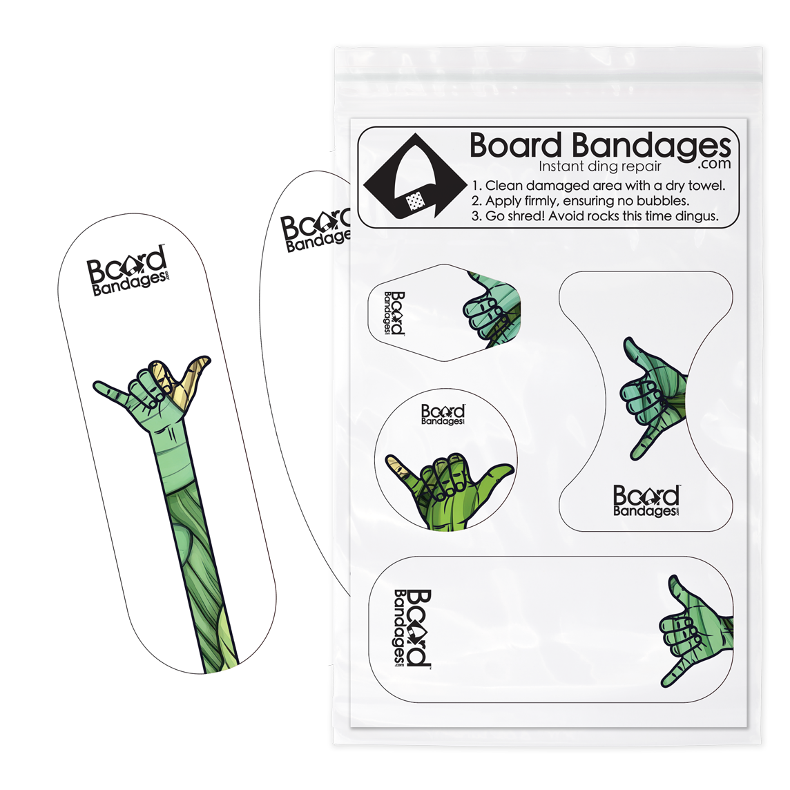 Longboard Shaka Go Green Flip