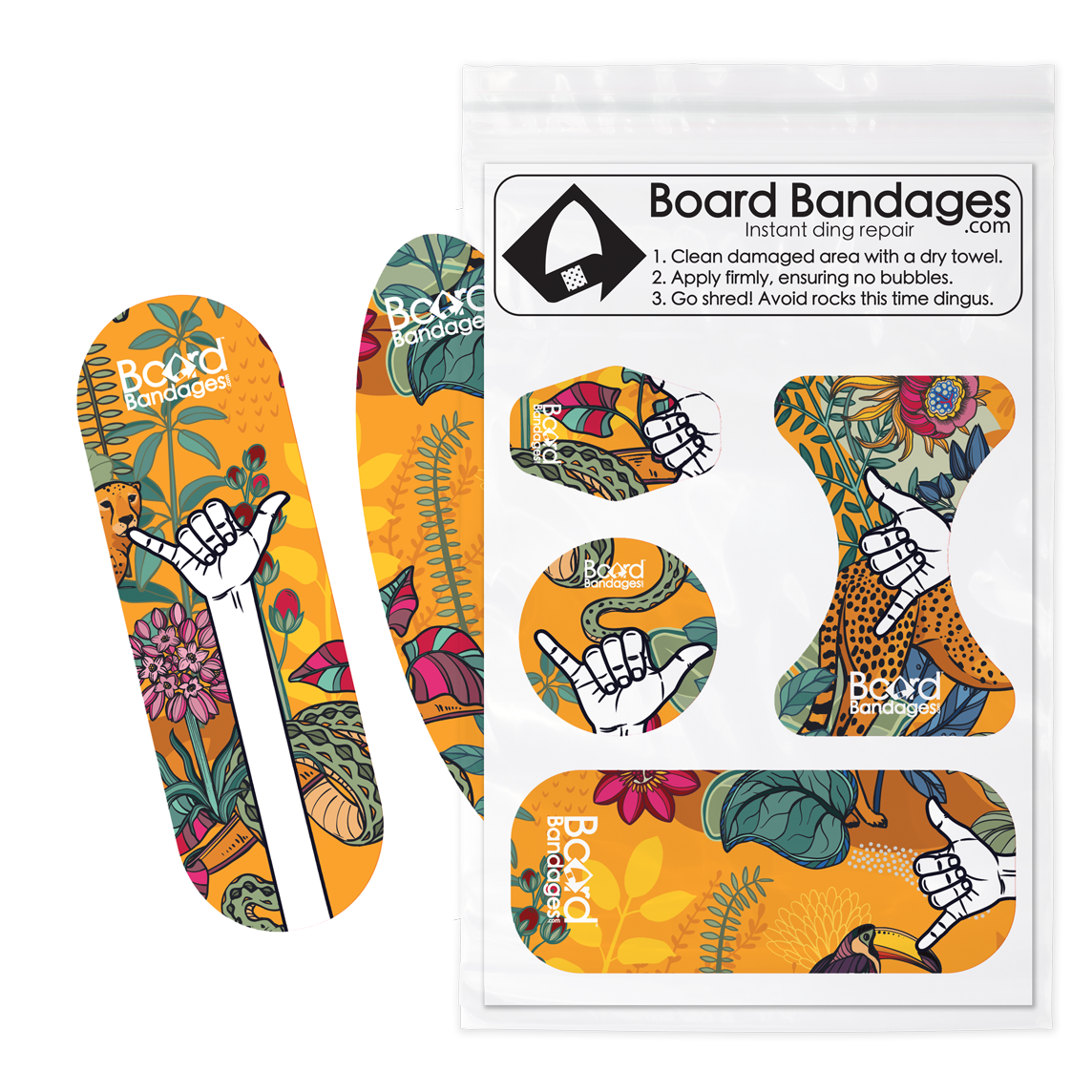 Longboard Shaka Jungle