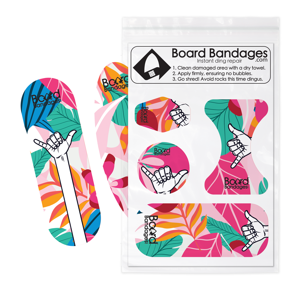 Longboard Shaka Pinky