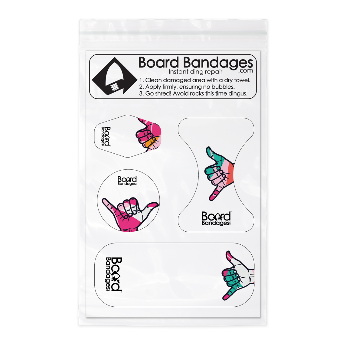 Shortboard Shaka Pinky Flip