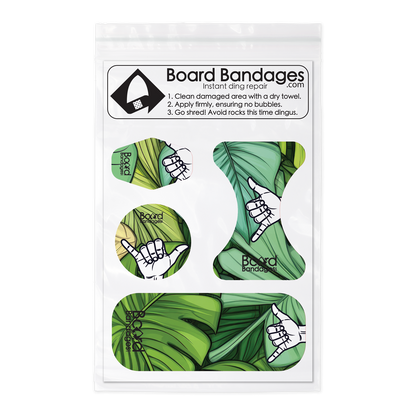 Shortboard Shaka Go Green