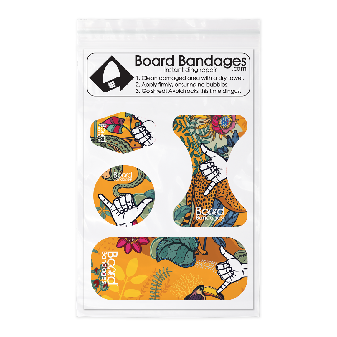 Shortboard Shaka Jungle